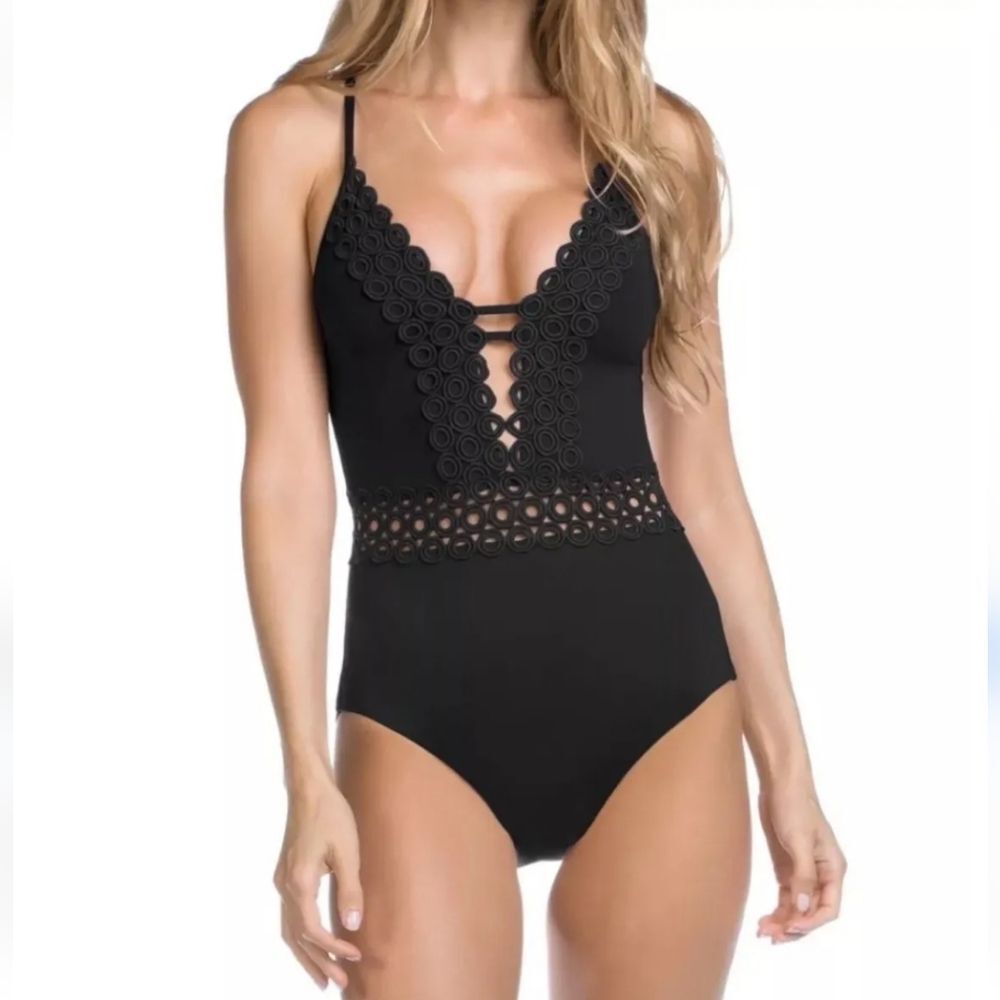 Becca Siren One Piece Bathing Suit Size M